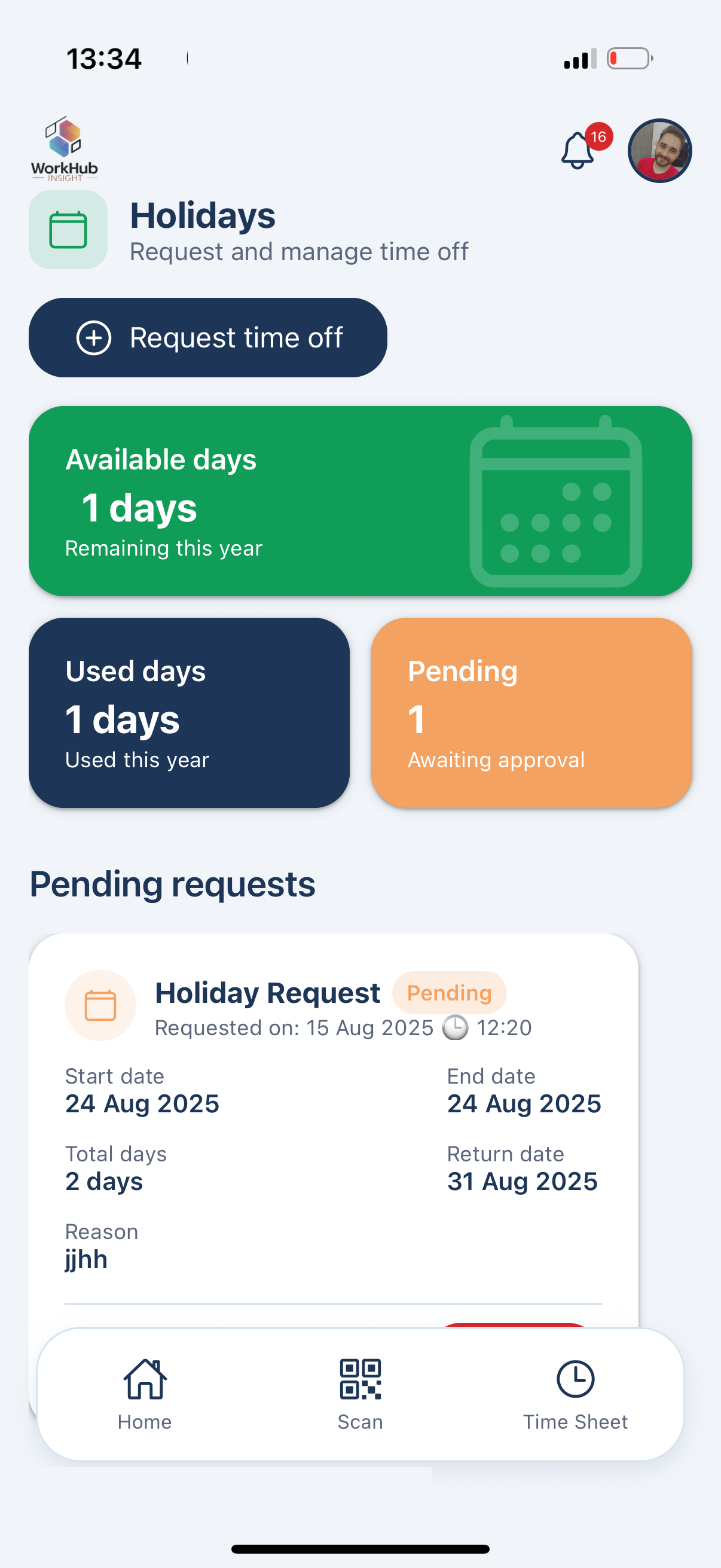 Insight App Screenshot 2